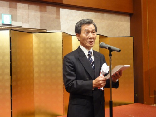 前田　武　奈良県防衛協会会長