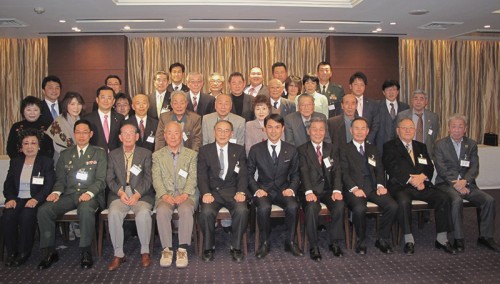 奈良県防衛協会 天理支部　年頭意見交換会